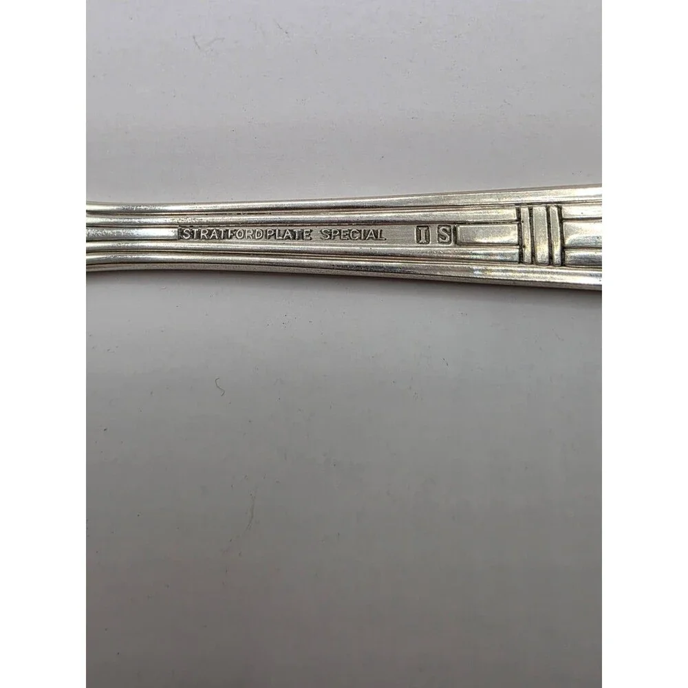 Vintage 4 Butter Knifes Stratford Plate Special Marked IS
